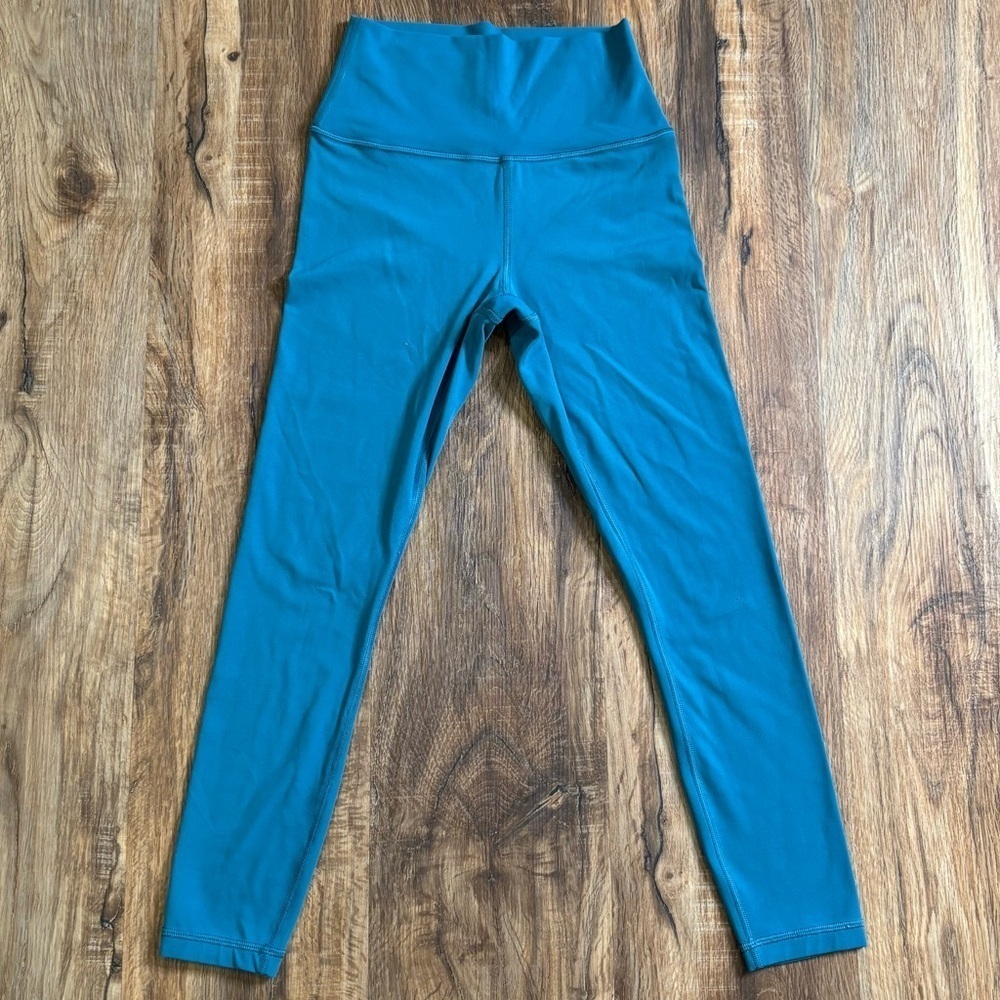 Athleta Vibrant Blue High Rise 7/8 Leggings Size XS - Picture 3 of 7